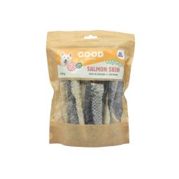 GOOD Natural Peau de Saumon Friandise pour Chien 100g