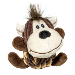 Zoo friends Morris singe balle 17x16x10cm brun