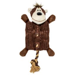 Zoo friends Mia singe plat 34x21x9cm brun