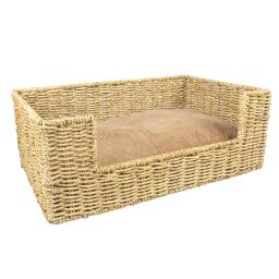 Laguna panier entrée en zostère & coussin