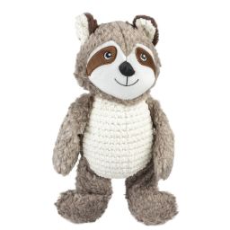 Peluche raton laveur tummy M - 37x14x9cm Multicolore