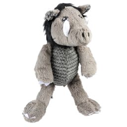 Peluche phacochère tummy S - 23x8x9cm gris/noir
