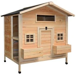 Duvo+ Poulailler Woodland Colonial Pinus 117x102,5x125cm