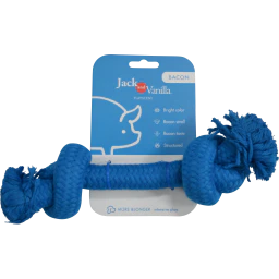 Jack And Vanilla Playscent Corde Bacon pour Chien 25cm