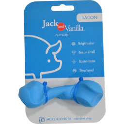 Jack And Vanilla Playscent Os Tordu Bacon pour Chien 11cm