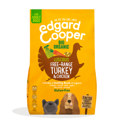 Edgard&Cooper Biologisch Hondenvoer met Kalkoen – 7kg