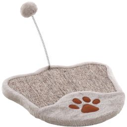 Flamingo Krabplank Greta Grijs Pootvorm 34,5x34,5x23,5cm