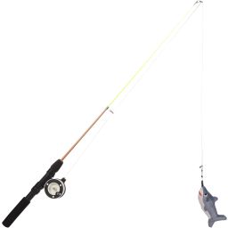Flamingo Jchat Rodney Canne À Pêche Requin 41cm