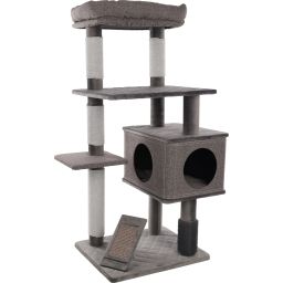 Flamingo Arbre À Chat Halo Gris 76x58x127cm