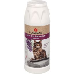 Flamingo Désodorisant De Litière pour Chat Lavande 750g