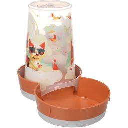 Flamingo Ray Voeder Dispenser voor Katten 1,5l