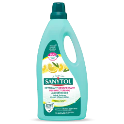 Sanytol Nettoyant Désinfectant Multi-Surface avec Citron 1l