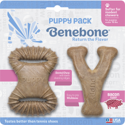 Benebone 2-Pack Friandise/Brêchet à Mâcher pour Chiot XS