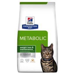 Hill's Prescription Diet Metabolic croquettes pour chat au poulet - 1.5Kg