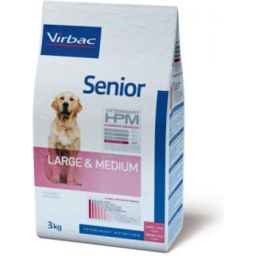 Virbac Veterinary Hpm Senior Large & Medium - Hondenvoer - 12kg
