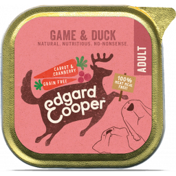 Edgard&Cooper Hondenvoer in kuipje met Wild – 11x 150g