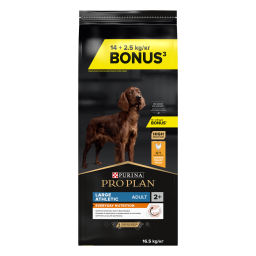 Pro Plan Adult Large Athletic Hondenvoer 14kg + 2,5kg Gratis