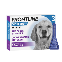 Frontline Spot-on Hond 20-40kg 3pip
