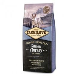 CARNILOVE Puppy Saumon & Dinde 12Kg