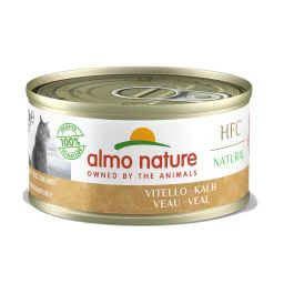 Almo Nature HFC Natural Boîte pour Chats à Base de Veau 70g