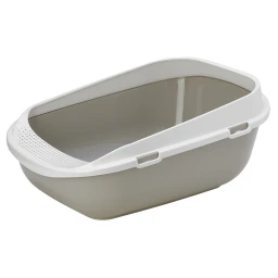 Moderna Mega Step Kattenbak Open Grijs 66x48x28cm