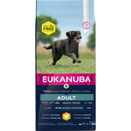Eukanuba Croquettes pour Grand Chien Adult 15+3kg Gratis