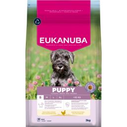 Eukanuba Puppy Small Breed Croquettes pour Chiot aux Poulet 3kg