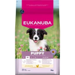 Eukanuba Puppy Medium Breed Croquettes pour Chiot aux Poulet