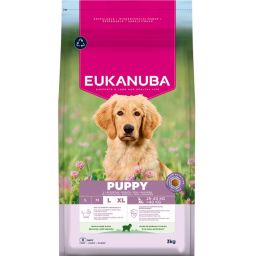 Eukanuba Puppy Large Breed Croquettes pour Chiot à l'Agneau et Riz