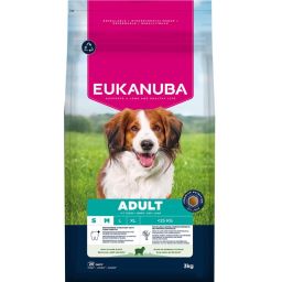 Eukanuba Adult Small en Medium Breed Croquettes pour Chien à l'Agneau et Riz