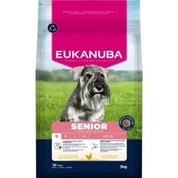 Eukanuba Senior Small Breed Croquettes pour Chien aux Poulet