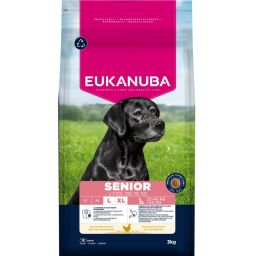 Eukanuba Senior Large Breed Croquettes pour Chien aux Poulet
