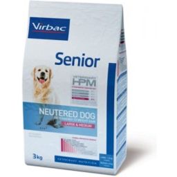 Virbac Veterinary Hpm Senior Neutered Large & Medium pour chien 12kg