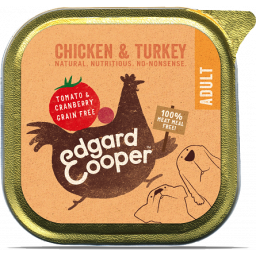 Edgard&Cooper Barquettes pour chien au poulet - 11x 150g