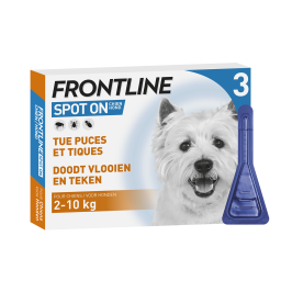 Frontline Spot-on Hond 2-10kg 3pip