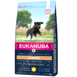 Eukanuba Junior Large Breeds - Hondenvoer Met Kip - 15kg