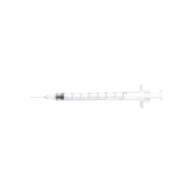 Seringue insuline de 1ml sertie 40UI (boîte de 100 seringues)