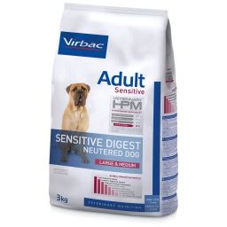 Virbac HPM Adult Sensitive Digest Neut Large & Medium pour chien 12kg