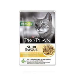 Purina Pro Plan Cat Sterilised Kip Nat 10X85gr