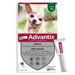 Advantix très petit chien 2-4Kg