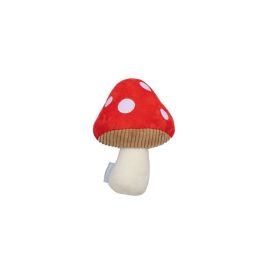 Beeztees Jouet pour Chien Peluche Champignon 20cm Rouge et Blanc