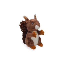 Beeztees Jouet pour Chien Peluche Écureuil Robi 23cm Brun