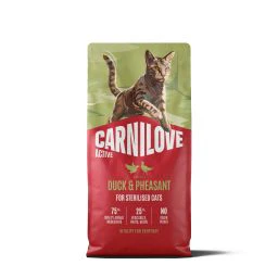 Carnilove Active Croquettes pour Chats Stérilisés au Canard et Faisan