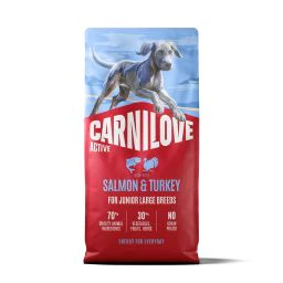 Carnilove Active Junior Nourriture pour Grands Chiens au Saumon et Dinde
