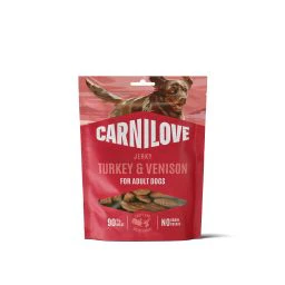 Carnilove Jerky Hondensnack met Kalkoen 100g