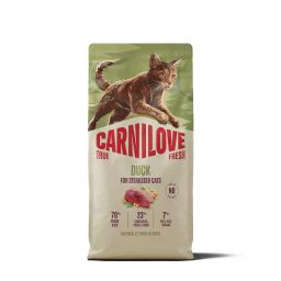 Carnilove True Fresh Croquettes pour Chats au Canard