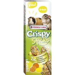 Crispy Sticks Cavia-Chinchilla Citrusvruchten 2x110g