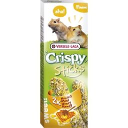 Crispy Sticks Hamster-Gerbil Honing 2x110g