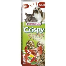 Crispy Sticks Konijnen-Chinchilla's Kruiden 2 stuks 110g