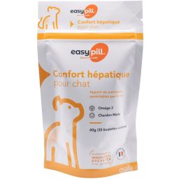 Easypill Chat Confort Hépatique - 30 Boulettes